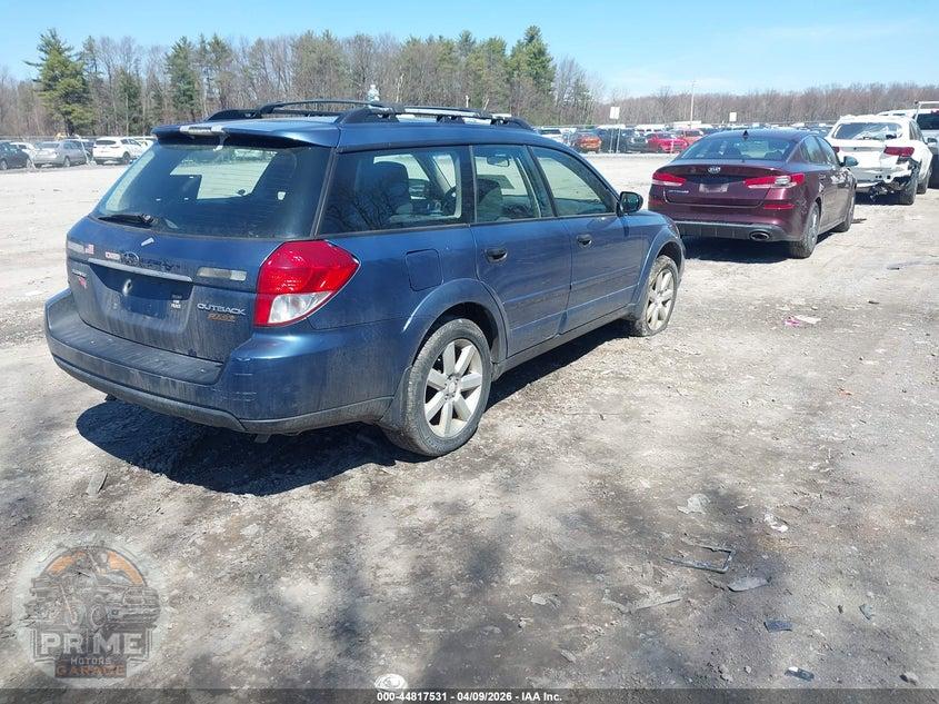 2008 SUBARU OUTBACK 2.5I — фото 4