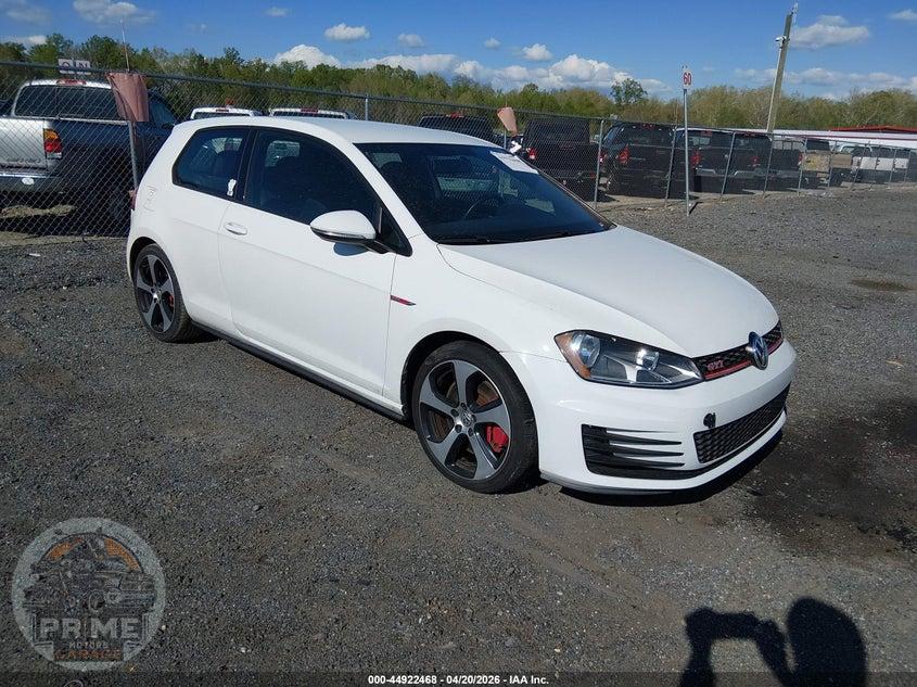 2016 VOLKSWAGEN GOLF GTI S W/PERFORMANCE PACKAGE 2-DOOR — фото 1
