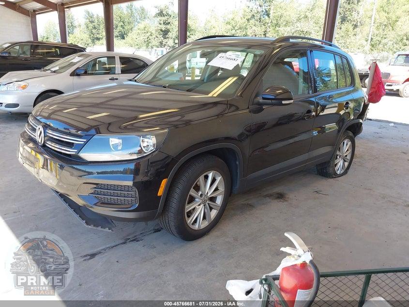 2017 VOLKSWAGEN TIGUAN 2.0T/2.0T S — фото 2