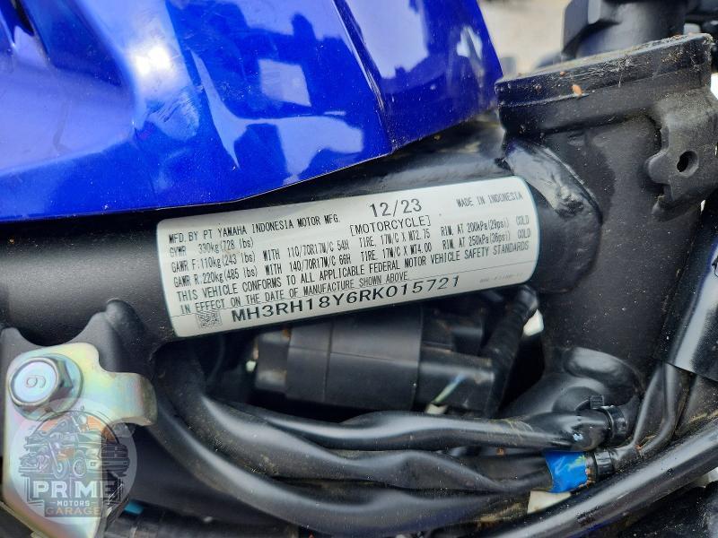 2024 YAMAHA YZFR3 — фото 9