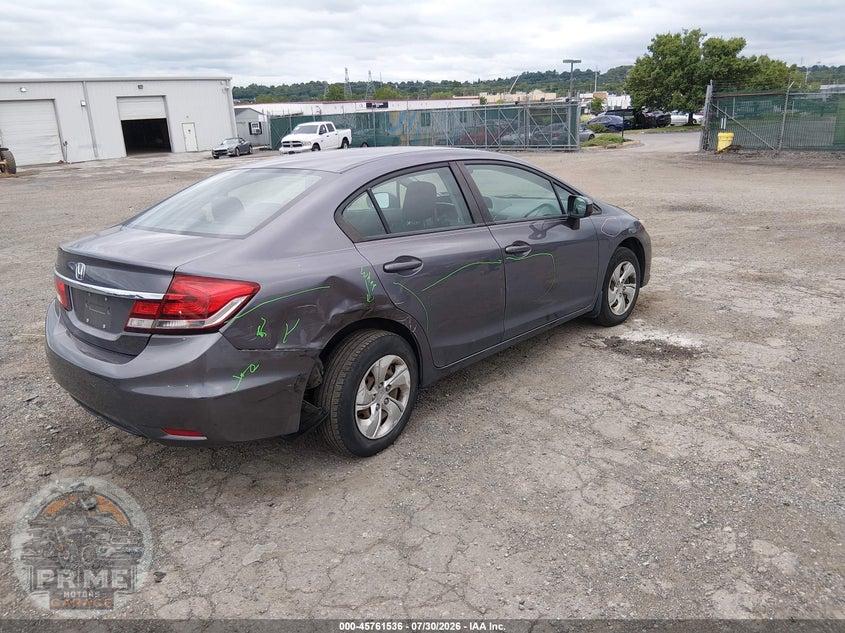 2014 HONDA CIVIC LX — фото 4