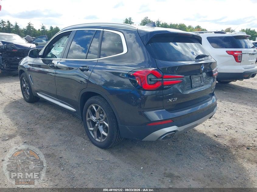 2022 BMW X3 XDRIVE30I — фото 3