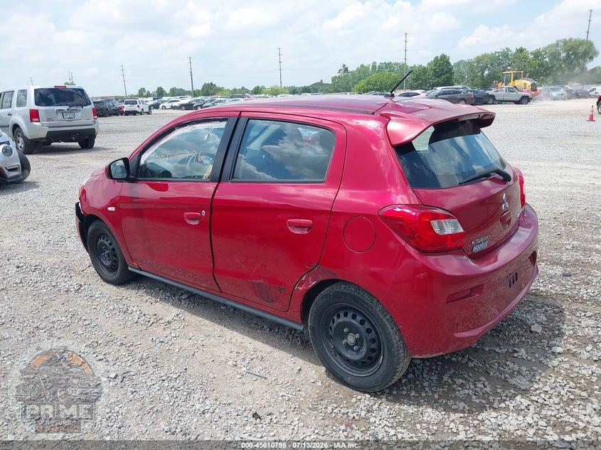 2017 MITSUBISHI MIRAGE ES — фото 3