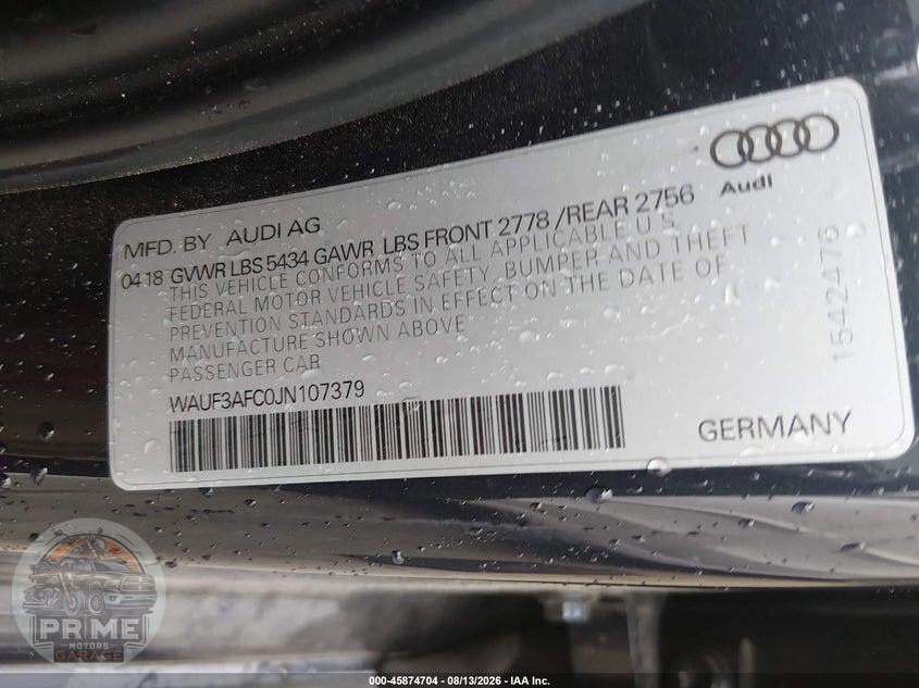 2018 AUDI A6 3.0T PREMIUM/3.0T SPORT — фото 9