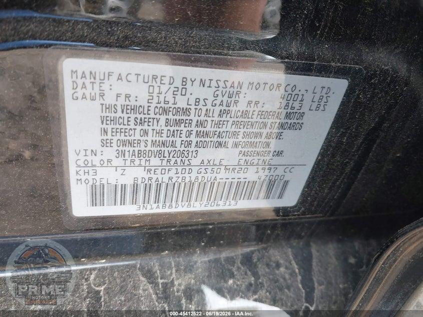 2020 NISSAN SENTRA SR XTRONIC CVT — фото 9