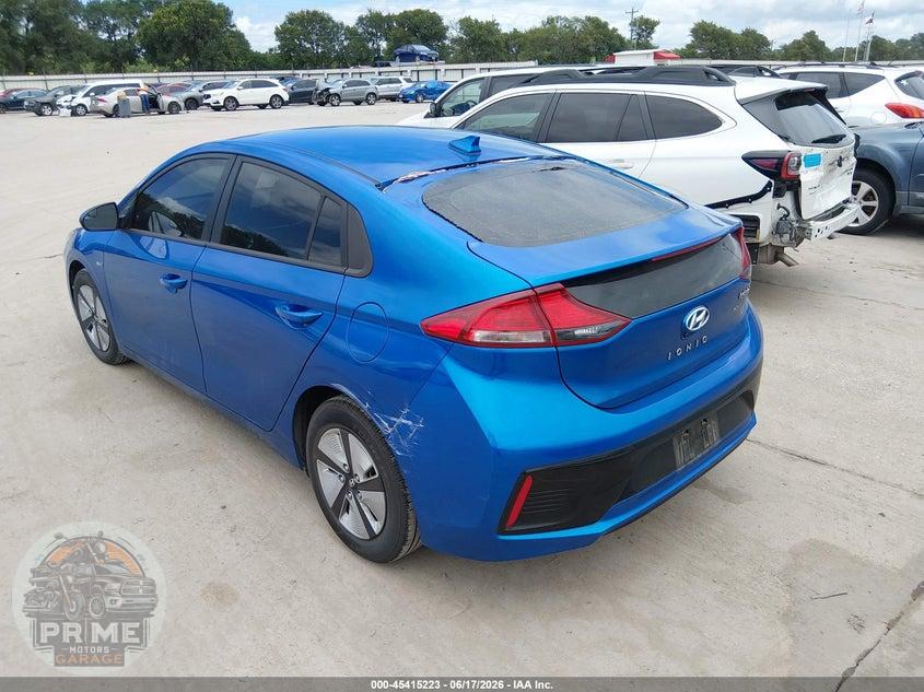 2017 HYUNDAI IONIQ HYBRID BLUE — фото 3