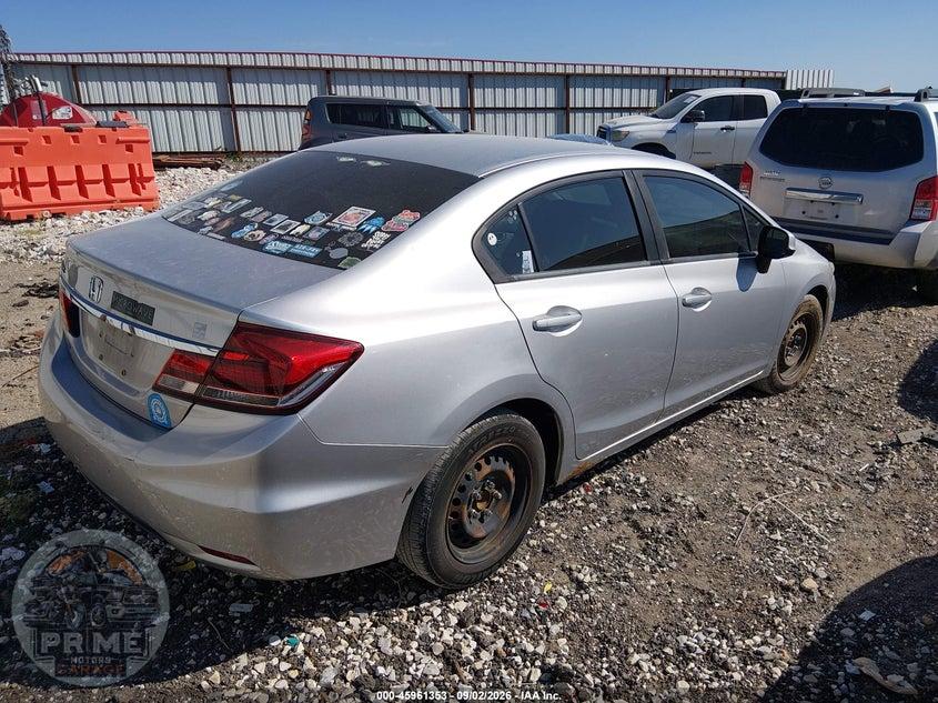 2013 HONDA CIVIC LX — фото 4