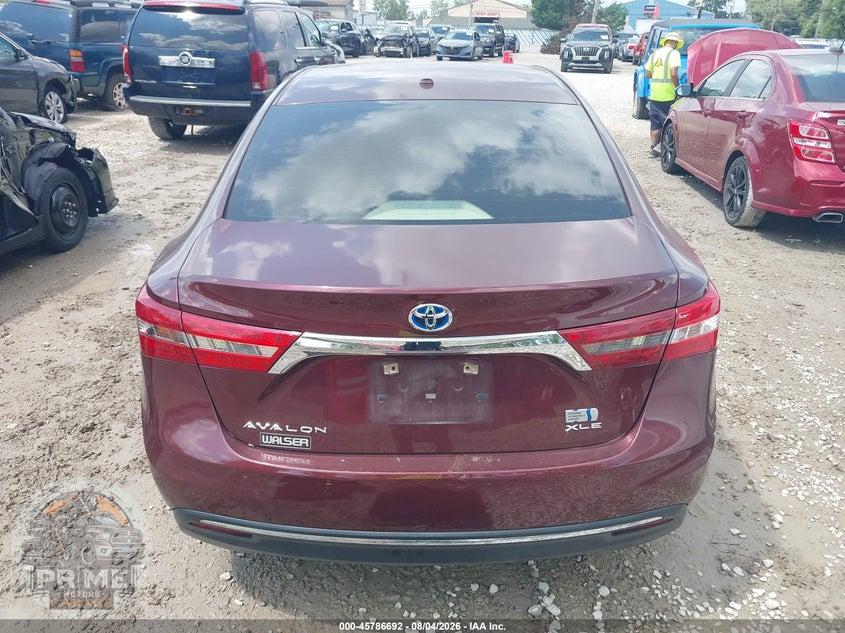 2016 TOYOTA AVALON HYBRID XLE — фото 16