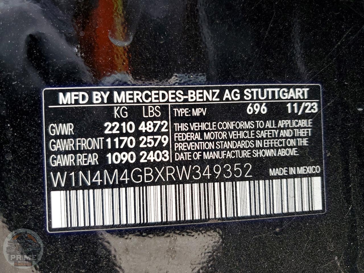 2024 MERCEDES-BENZ GLB CLASS — фото 14
