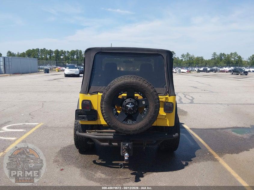 2004 JEEP WRANGLER SPORT — фото 16