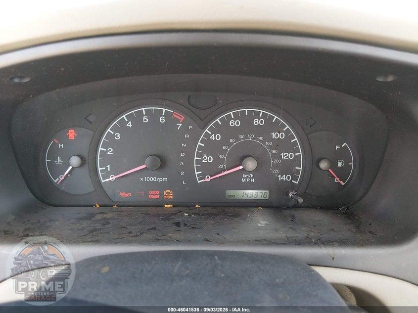 2003 HYUNDAI ELANTRA GLS/GT — фото 7