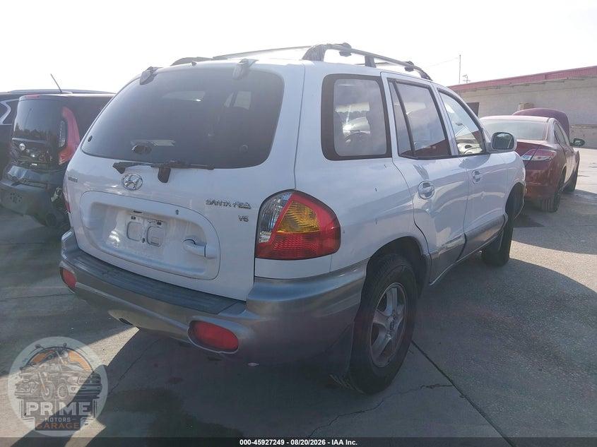 2002 HYUNDAI SANTA FE GLS/LX — фото 4