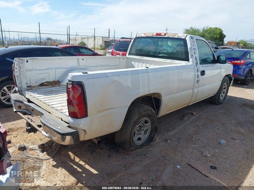 2007 CHEVROLET SILVERADO 1500 CLASSIC WORK TRUCK — фото 4