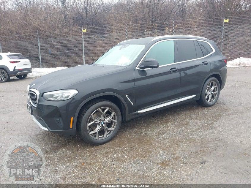 2022 BMW X3 XDRIVE30I — фото 2