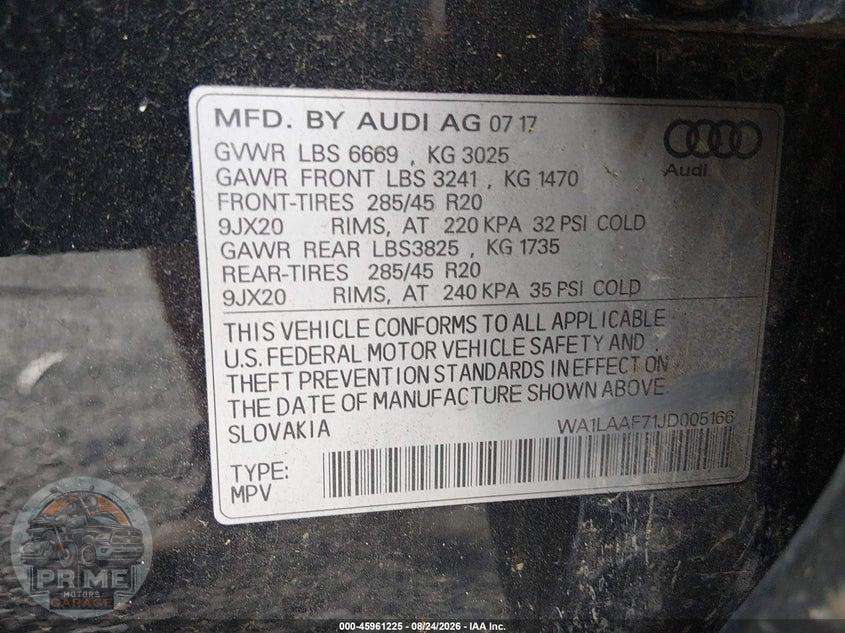 2018 AUDI Q7 3.0T PREMIUM — фото 9