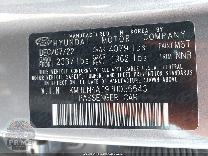 2023 HYUNDAI ELANTRA HYBRID LIMITED — фото 9