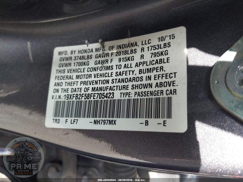 2015 HONDA CIVIC LX — фото 9