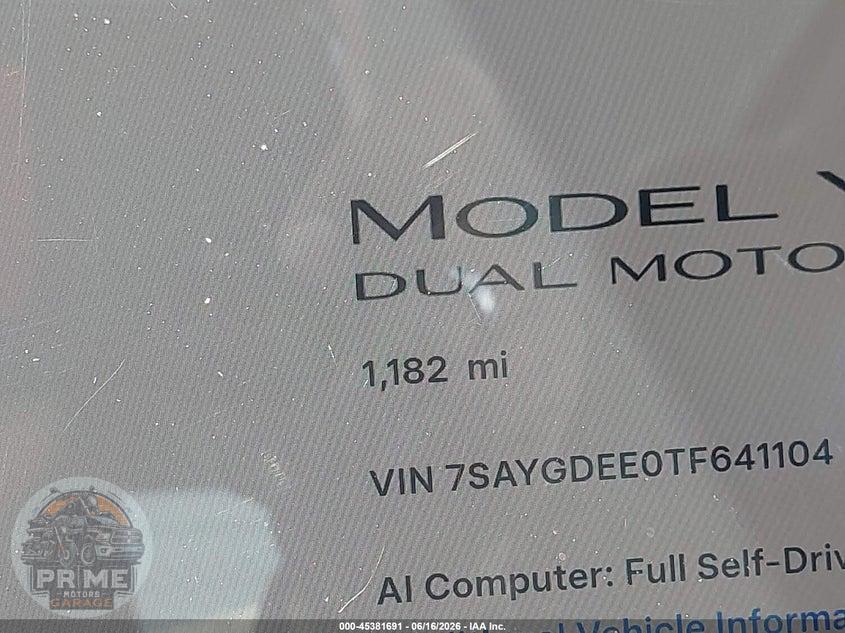 2026 TESLA MODEL Y ALL-WHEEL DRIVE/LONG RANGE LAUNCH SERIES/PREMIUM ALL-WHEEL DRIVE — фото 15