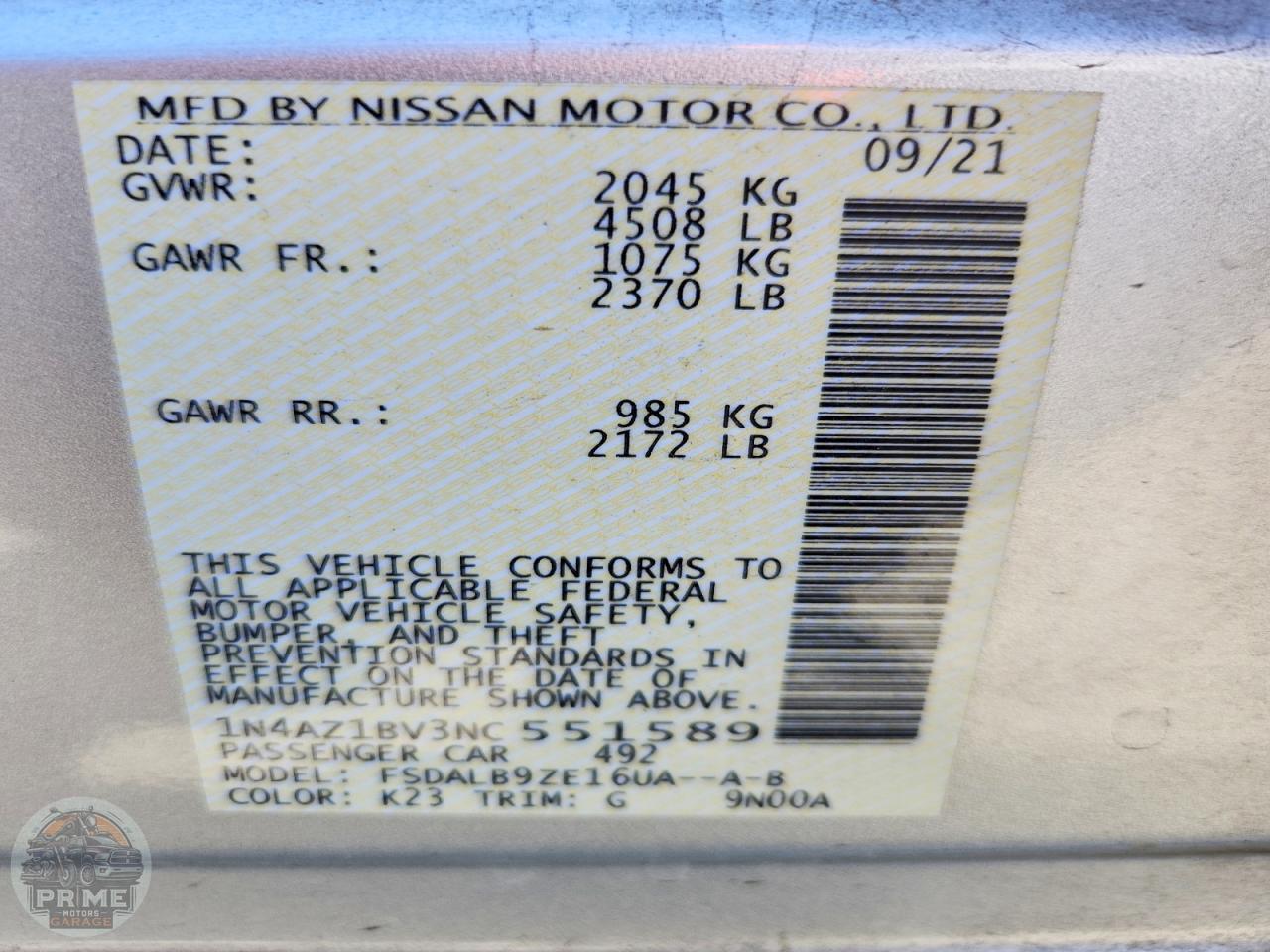 2022 NISSAN LEAF — фото 12