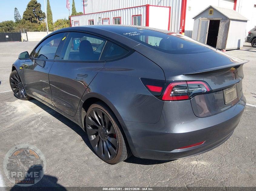 2023 TESLA MODEL 3 PERFORMANCE DUAL MOTOR ALL-WHEEL DRIVE — фото 3