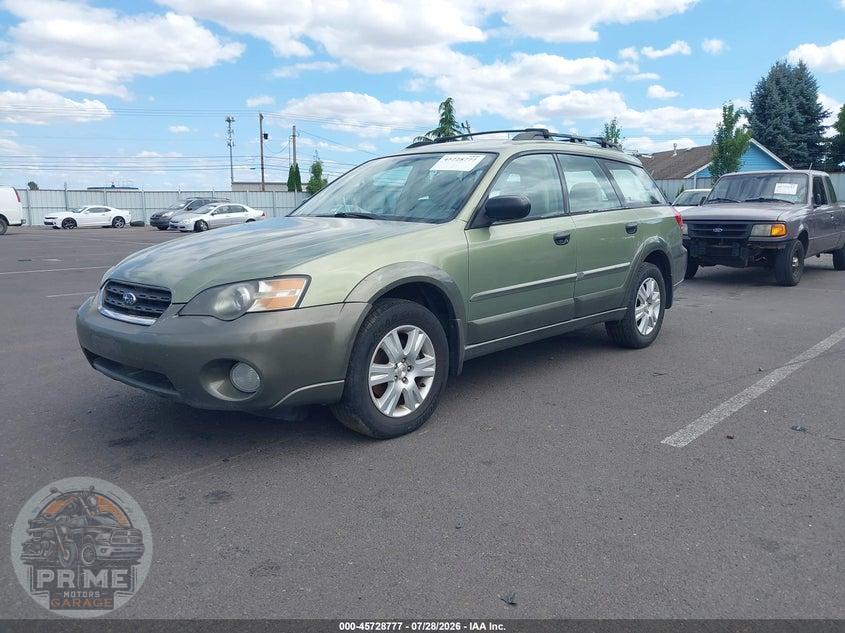 2005 SUBARU OUTBACK 2.5I — фото 2