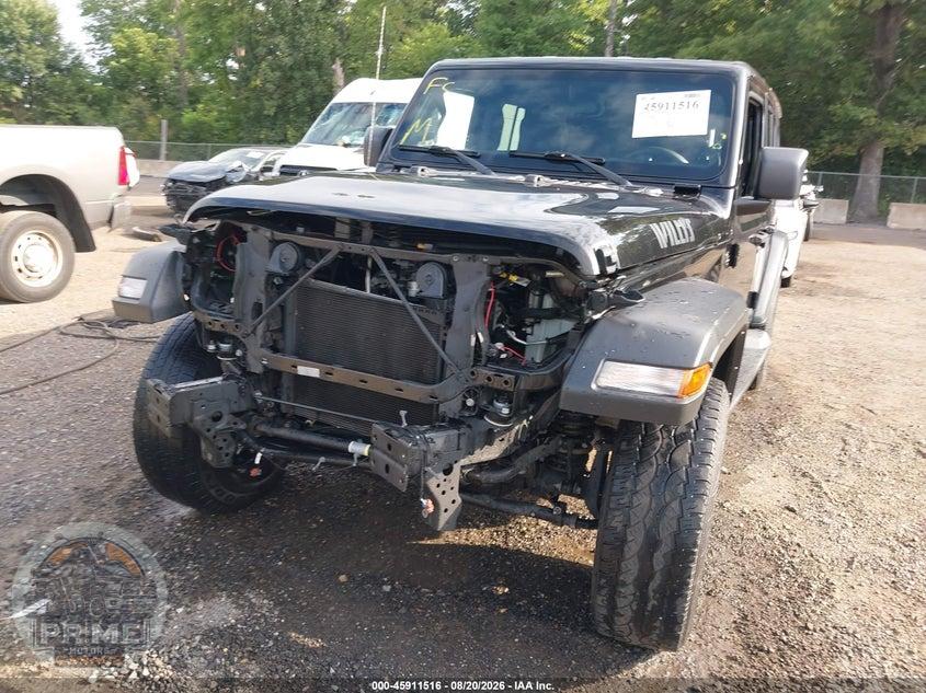 2022 JEEP WRANGLER UNLIMITED WILLYS SPORT 4X4 — фото 6