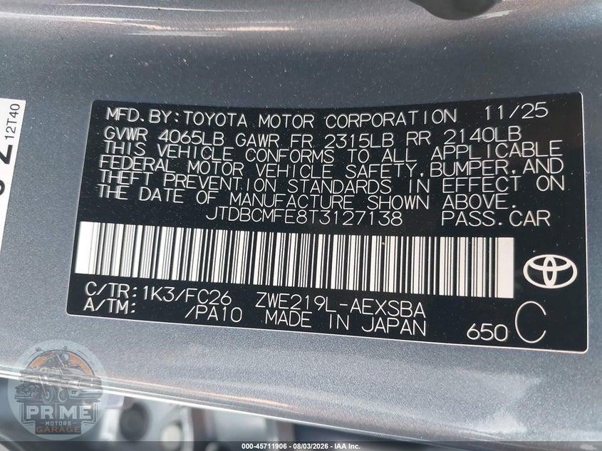 2026 TOYOTA COROLLA HYBRID HYBRID SE — фото 9