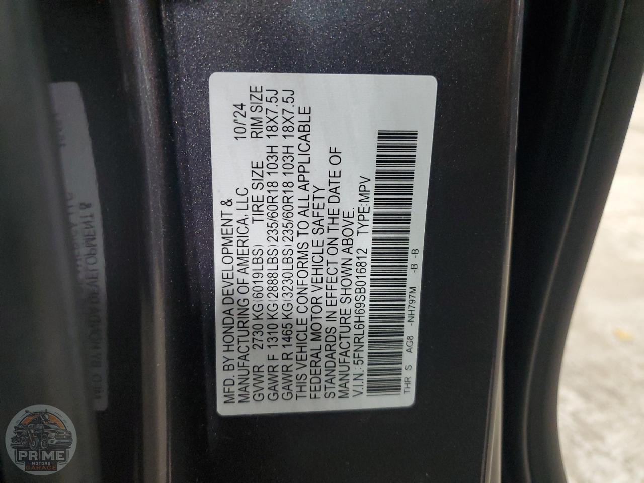 2025 HONDA ODYSSEY — фото 14
