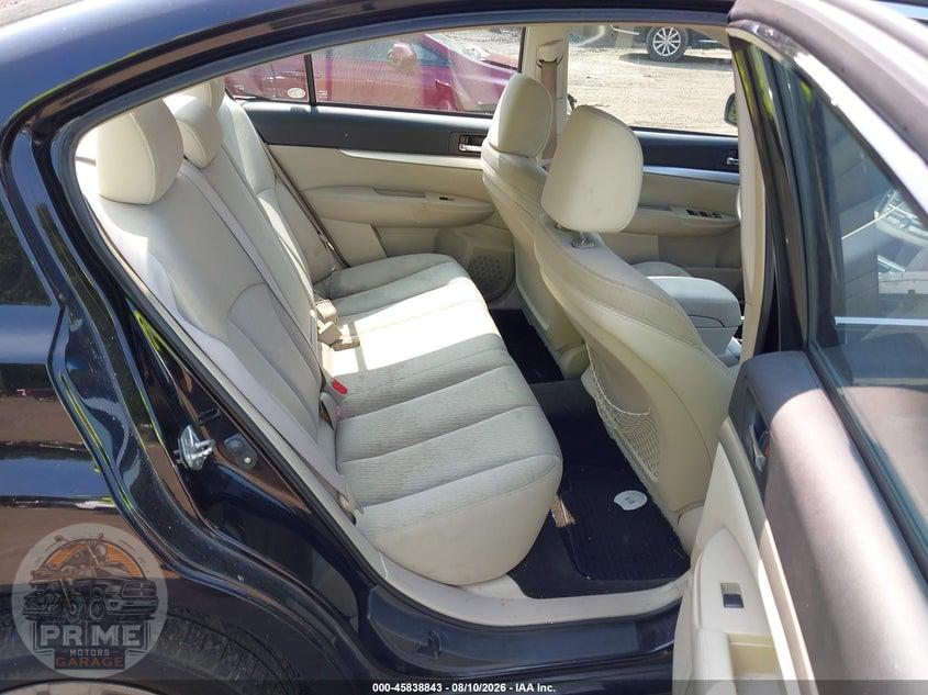 2011 SUBARU LEGACY 2.5I — фото 8