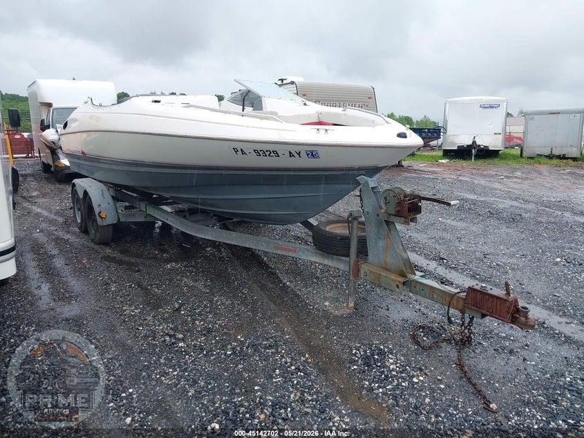 1990 BAYLINER CAPRI 2250 BOAT AND TRAILER — фото 1