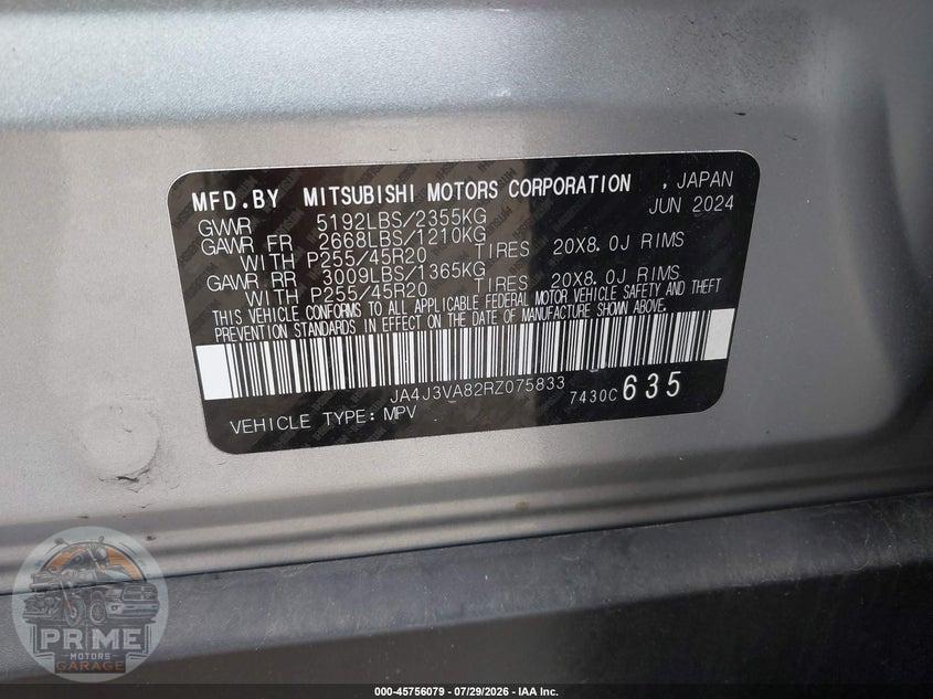 2024 MITSUBISHI OUTLANDER SE 2.5 2WD/SE BLACK EDITION S-AWC/SE BLACK EDITION W/PANO ROOF S-AWC — фото 9