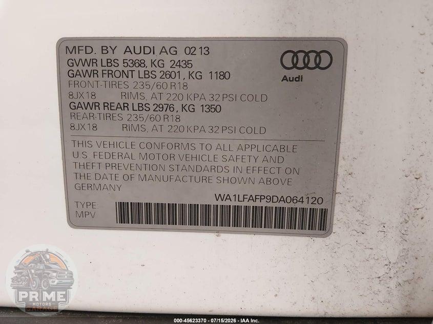 2013 AUDI Q5 2.0T PREMIUM — фото 9