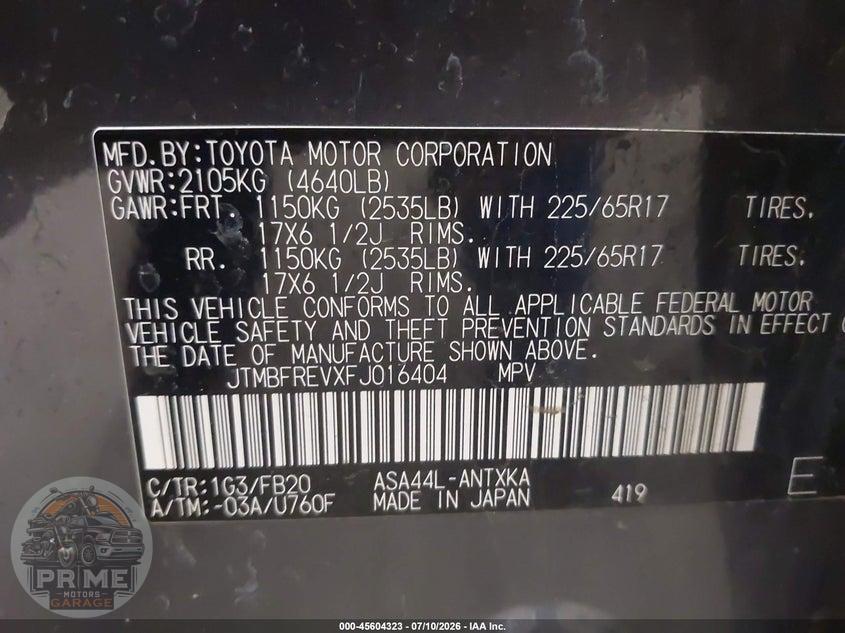 2015 TOYOTA RAV4 LE — фото 9