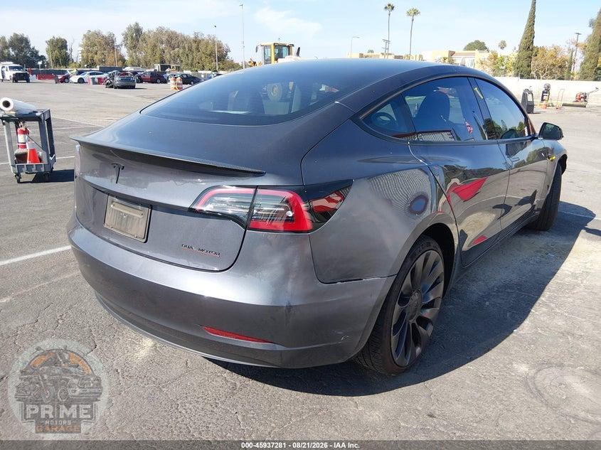 2023 TESLA MODEL 3 PERFORMANCE DUAL MOTOR ALL-WHEEL DRIVE — фото 4