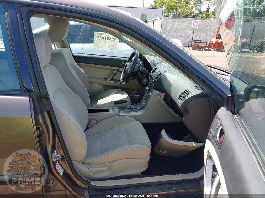 2009 SUBARU OUTBACK 2.5I — фото 5