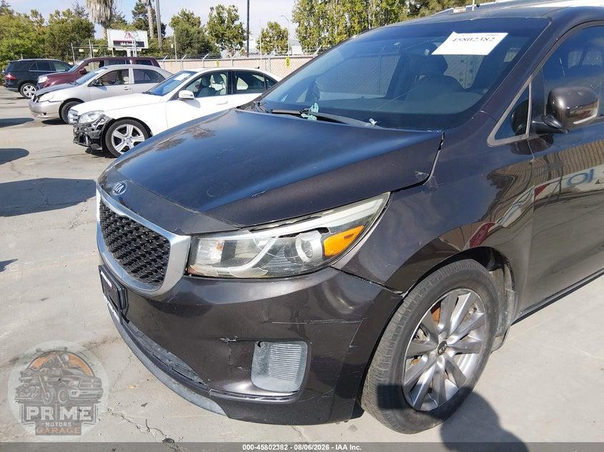 2015 KIA SEDONA LX — фото 6