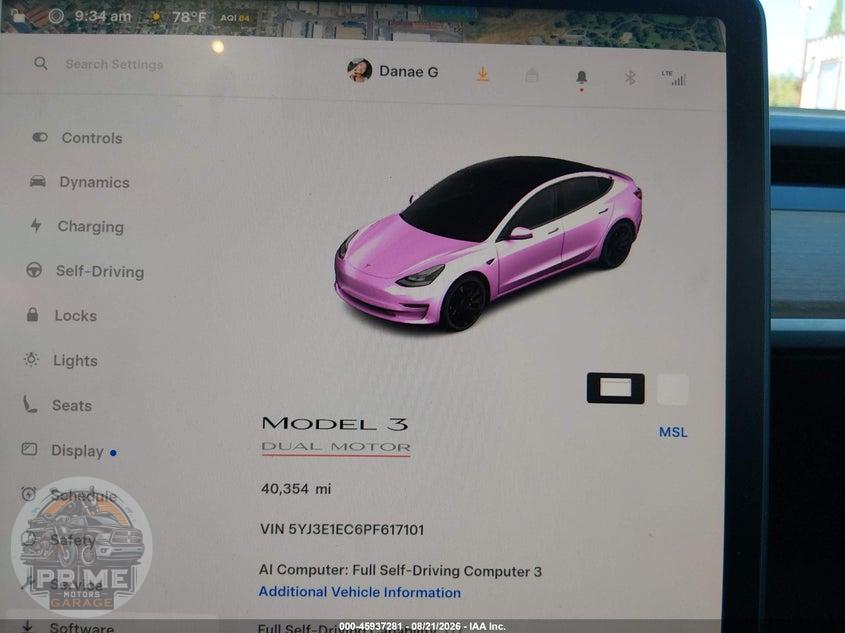 2023 TESLA MODEL 3 PERFORMANCE DUAL MOTOR ALL-WHEEL DRIVE — фото 7