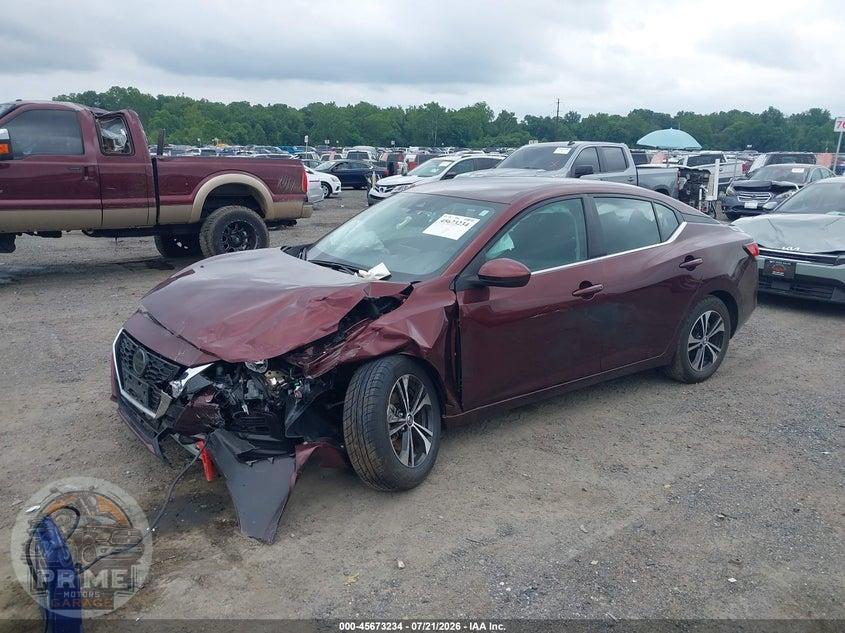 2023 NISSAN SENTRA SV XTRONIC CVT — фото 2