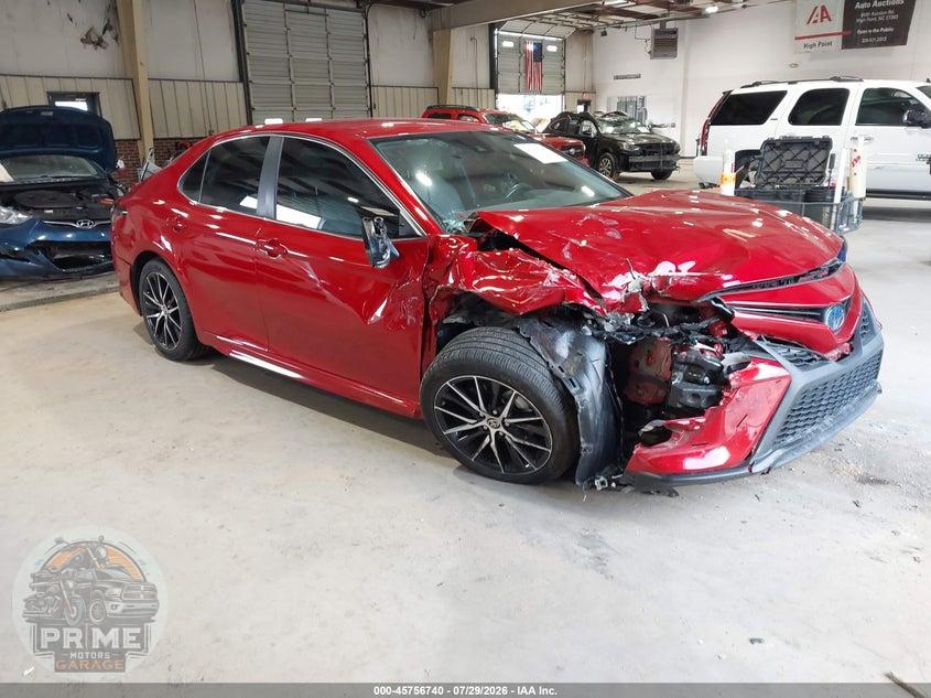 2022 TOYOTA CAMRY SE HYBRID — фото 1