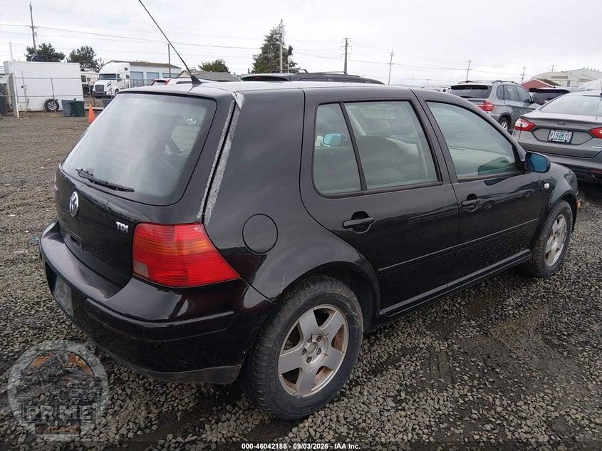 2002 VOLKSWAGEN GOLF GLS TDI — фото 4