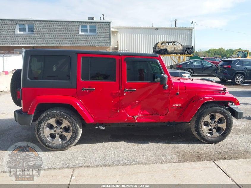 2016 JEEP WRANGLER UNLIMITED SAHARA — фото 14