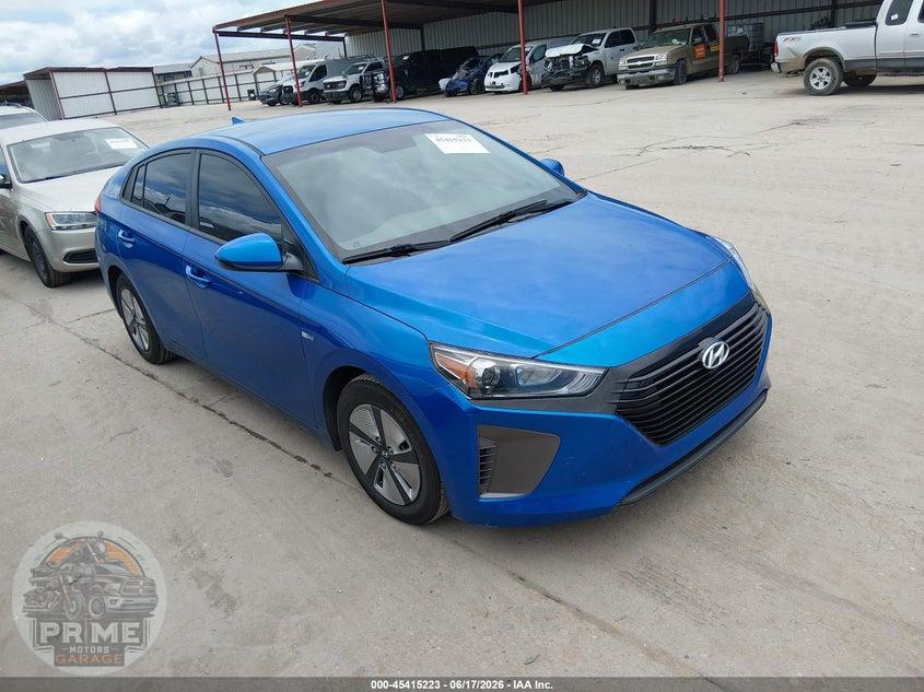 2017 HYUNDAI IONIQ HYBRID BLUE — фото 1