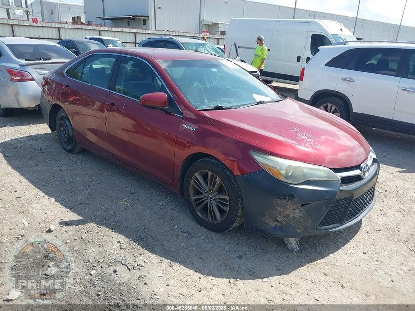 2015 TOYOTA CAMRY HYBRID SE — фото 1