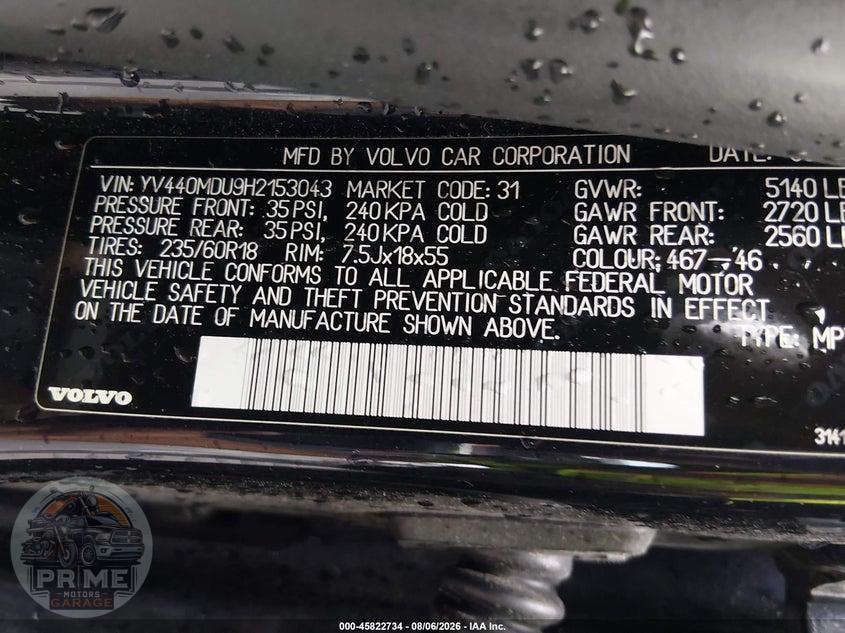 2017 VOLVO XC60 T5 INSCRIPTION — фото 9