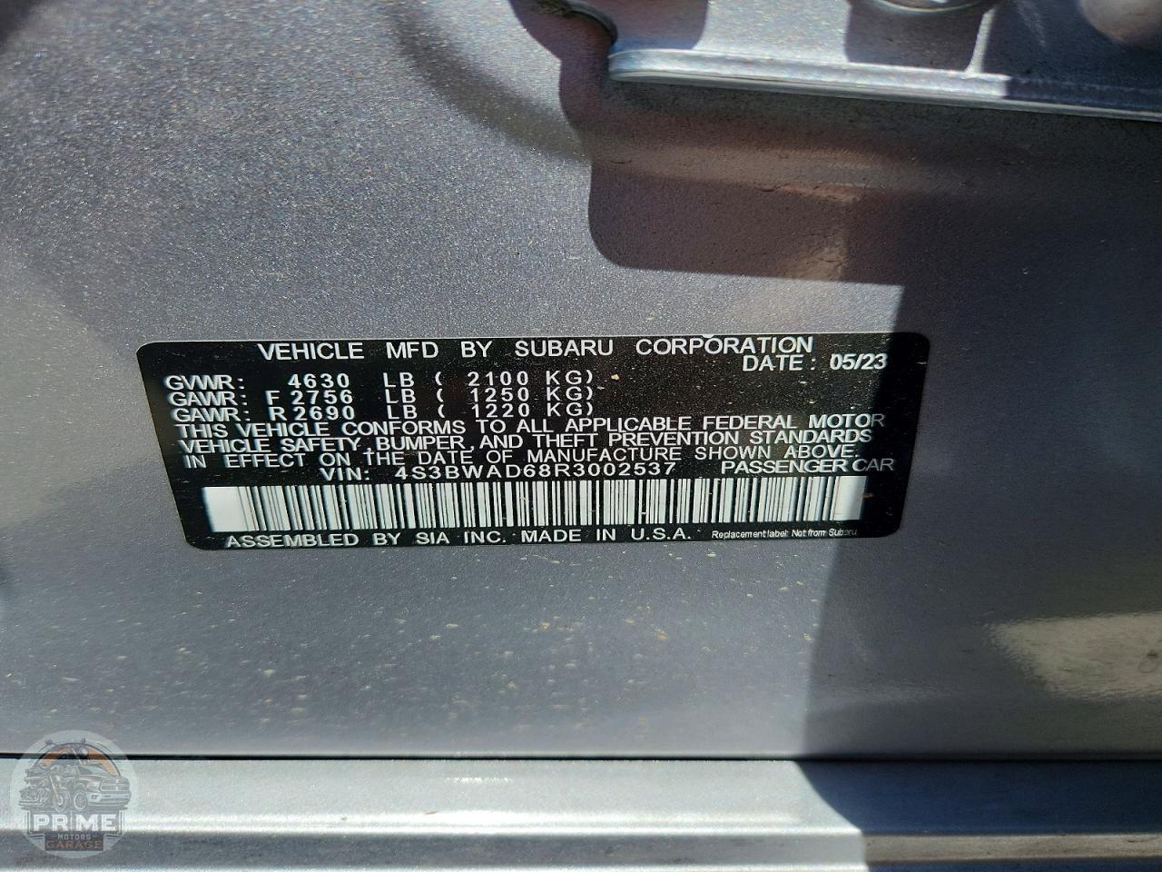 2024 SUBARU LEGACY — фото 13