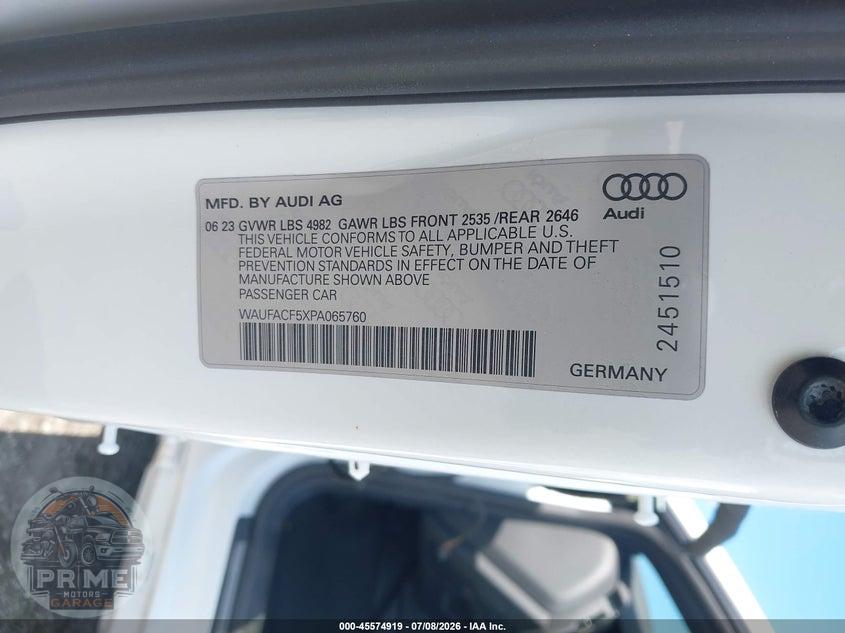 2023 AUDI A5 SPORTBACK PREMIUM PLUS 45 TFSI S LINE QUATTRO S TRONIC — фото 9