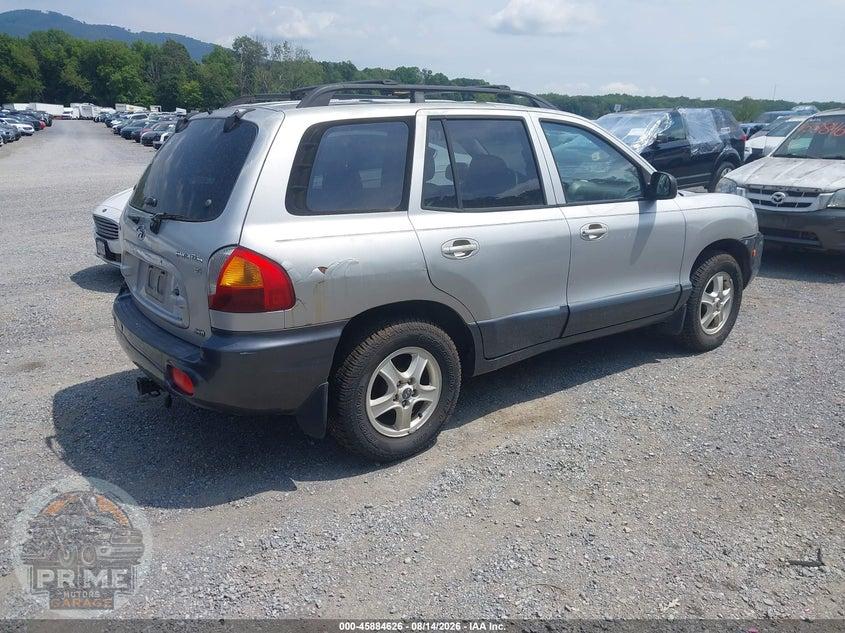 2002 HYUNDAI SANTA FE GLS/LX — фото 4