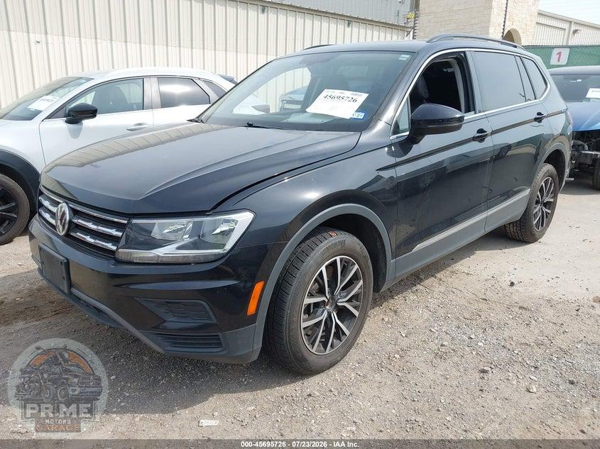 2021 VOLKSWAGEN TIGUAN 2.0T SE/2.0T SE R-LINE BLACK/2.0T SEL — фото 2