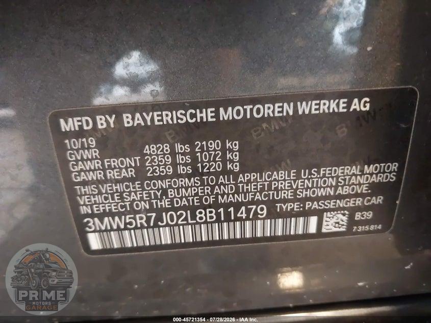 2020 BMW 330I XDRIVE — фото 9