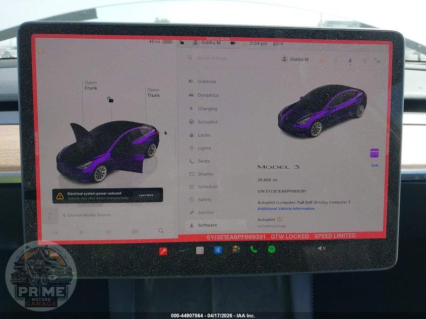 2023 TESLA MODEL 3 REAR-WHEEL DRIVE — фото 7